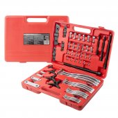 Набор съемников подшипников двух- трехзахватных, 72пр.(L:75мм, 100мм, 150мм, 200мм), в кейсе