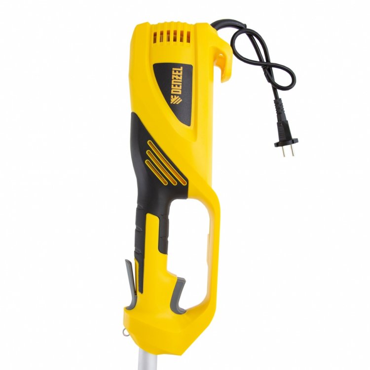 Триммер электрический TE-1200, 1200 Вт, 380 мм, катушка, диск, разборная штанга// Denzel Триммер электрический TE-1200, 1200 Вт, 380 мм, катушка, диск, разборная штанга// Denzel