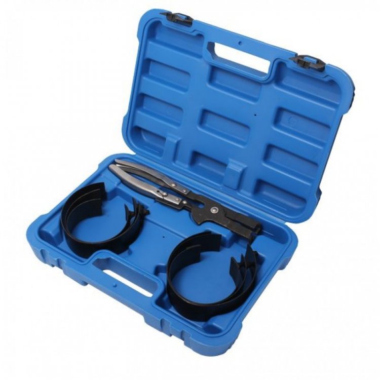 Набор оправок для поршневых колец 7пр. (73-80, 80-86, 86-93, 93-99, 99-105, 105-111мм), в кейсе