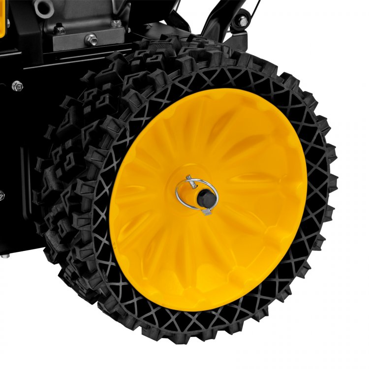 Бензиновая снегоуборочная машина SBM 610S PRO, 212cc, эл.старт, фара, обогрев// Denzel