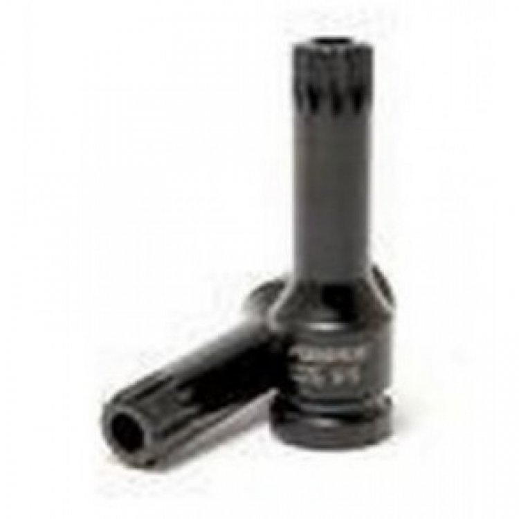 Головка-бита TORX ударная TH40 с отверстием, 1/2"