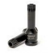 Головка-бита TORX ударная TH40 с отверстием, 1/2"