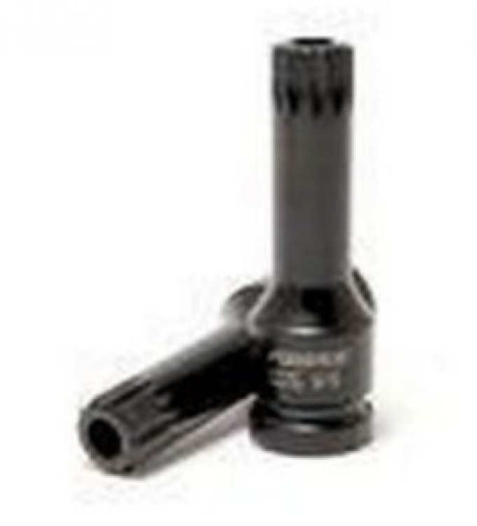 Головка-бита TORX ударная TH40 с отверстием, 1/2"