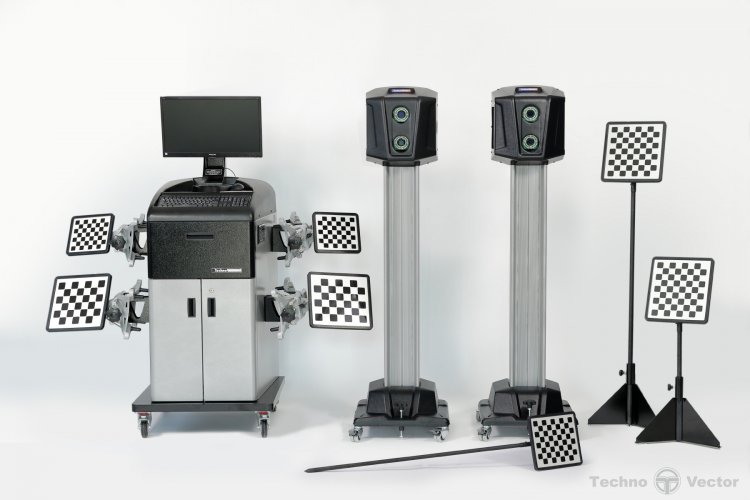 Мобильный стенд сход-развал 3D для грузовых автомобилей ТехноВектор 7 Truck T 7204 HT MC4 Мобильный стенд сход-развал 3D для грузовых автомобилей ТехноВектор 7 Truck T 7204 HT MC4