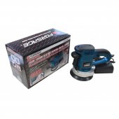 Орбитальная шлифовальная машинка с пылесборнком и дополнительными угольными щетками (220V, 450W, 4000-13000 об/мин,Ø150мм)