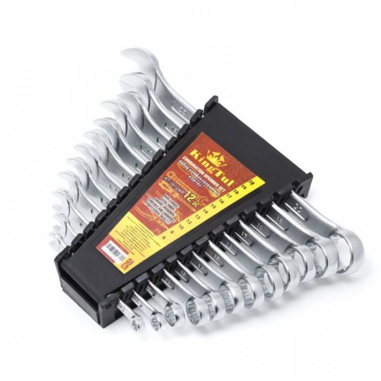 Набор ключей комбинированных 12пр. (6,8,10,12,13, 14,15,16,17,18,19,22мм) в пласт. держателе Набор ключей комбинированных 12пр. (6,8,10,12,13, 14,15,16,17,18,19,22мм) в пласт. держателе