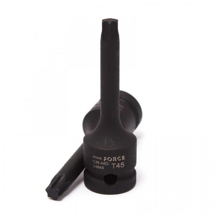 Бита-насадка TORX ударная литая T45,1/2"
