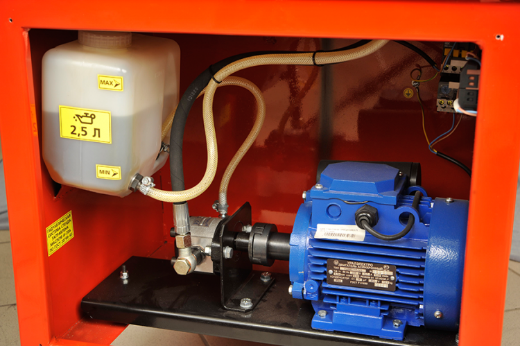 Лидер  (ДПМ8.0.000Д-380 СБ) Стенд для правки дисков (Электрический стенд 380В с гидроприводом для правки мотоциклетных дисков)