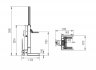 KRW8H Колонны подкатные г/п 4х8,5 т. электрогидравлические беспроводные KraftWell арт. COMBI8.5