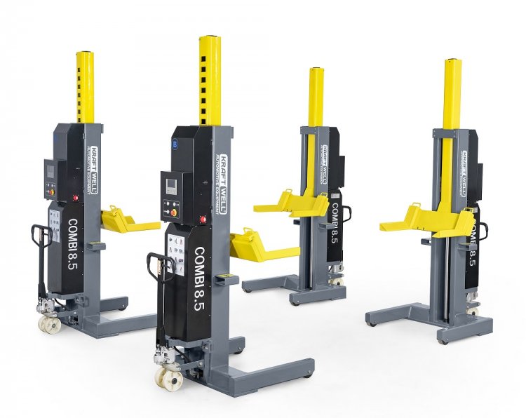 Колонны подкатные г/п 4х8,5 т. электрогидравлические беспроводные Колонны подкатные г/п 4х8,5 т. электрогидравлические беспроводные