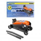 Домкрат подкатной гидравлический 2.5т (h min 140мм, h max 390мм) Домкрат подкатной гидравлический 2.5т (h min 140мм, h max 390мм)