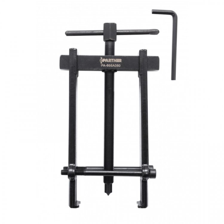 Съемник двухлапый усиленный с фиксацией стяжными болтами (Ø захвата: 35-80мм)