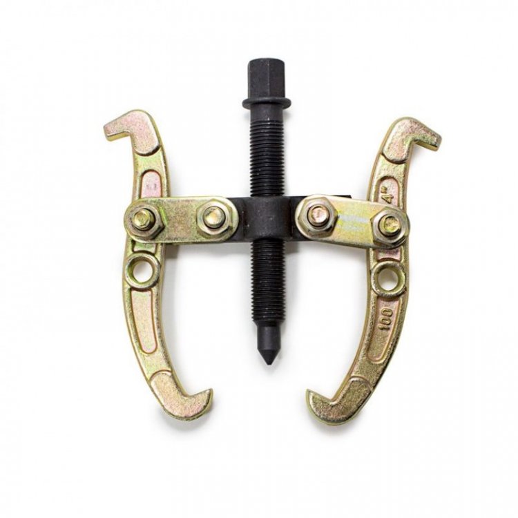 Съемник двухлапый переставной 4" (Ø захвата- 100мм, длина лап-100мм, лапы S-образные)