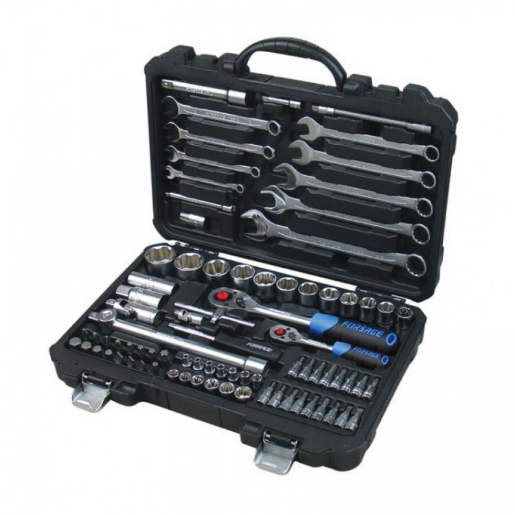 Набор инструментов 82пр. 1/4"&1/2" (сорв.гр.)(4-32мм)