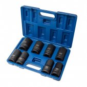 Набор головок ударных глубоких, 8пр., 1" (22,24,27,30,32,36,38,41мм), в кейсе
