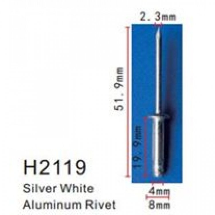 Клипса для крепления внутренней обшивки а/м Ниссан пластиковая (100шт/уп.) Клипса для крепления внутренней обшивки а/м Ниссан пластиковая (100шт/уп.)