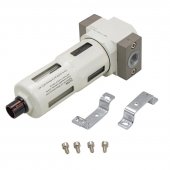 Фильтр для пневмосистемы "Profi" 1/2" (пропускная способность:2800 л/мин, давление max: 16 bar, температура воздуха: 0° до 60°, 5мк)