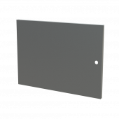 Фасад для модуля тумба/дверь для верстака GAROPT, серия HARD, СЕРЫЙ