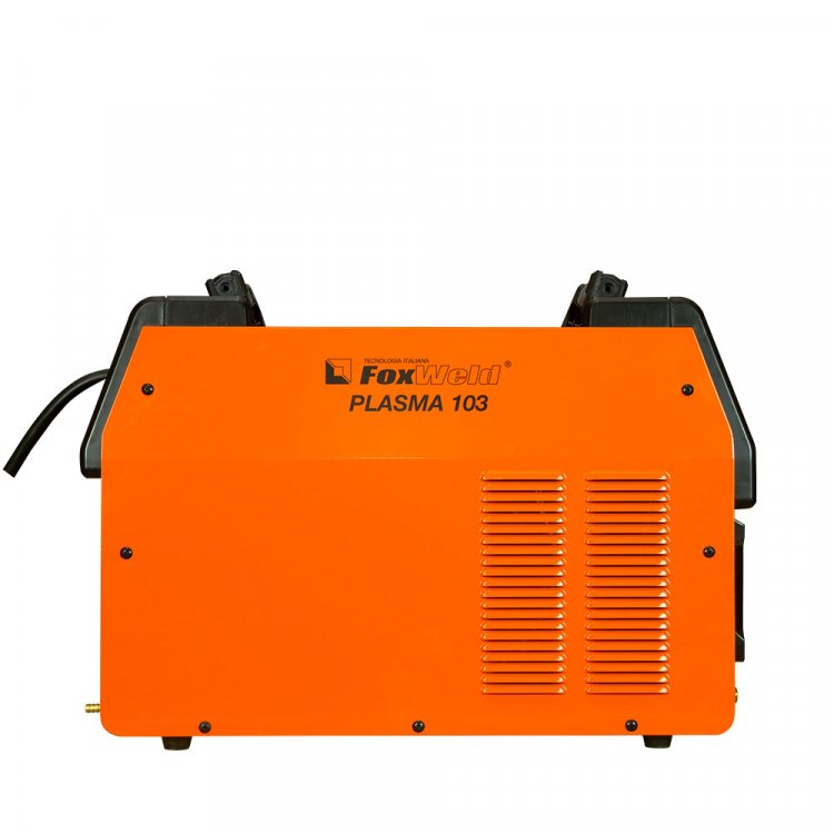 Аппарат плазменной резки Plasma 103 - Индустриальная 100А установка. Способная прорезать сталь до 35мм, а также справляться со всеми сплавами металлов: алюминий, медь и др. Высокочастотный поджиг дуги. Встроенная термозащита. 2T/4T. Работа от сети 38