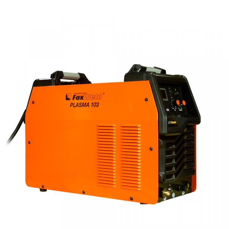 Аппарат плазменной резки Plasma 103 - Индустриальная 100А установка. Способная прорезать сталь до 35мм, а также справляться со всеми сплавами металлов: алюминий, медь и др. Высокочастотный поджиг дуги. Встроенная термозащита. 2T/4T. Работа от сети 38