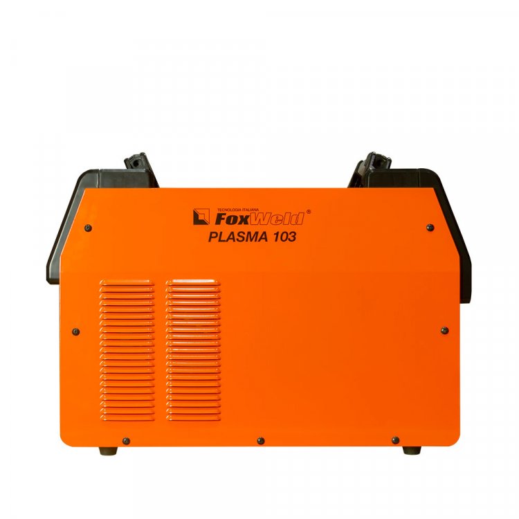 Аппарат плазменной резки Plasma 103 - Индустриальная 100А установка. Способная прорезать сталь до 35мм, а также справляться со всеми сплавами металлов: алюминий, медь и др. Высокочастотный поджиг дуги. Встроенная термозащита. 2T/4T. Работа от сети 38
