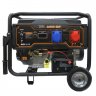 Бензиновый генератор FoxWeld Expert G9500-3 HP -  	 Бензиновый электрогенератор предназначен для выработки как однофазного электрического тока напряжением 400 В и частотой 50 Гц,          так и трёхфазного электрического тока напряжением 400 В и част