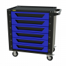 Gt6.blue Тележка инструментальная Garopt 6 ящиков СИНЯЯ, Серия "Low-cost"