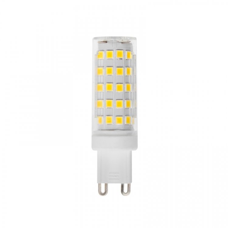 Лампочка светодиодная G9, 3000K, 7W, AC220-240V, 360град, 560lm