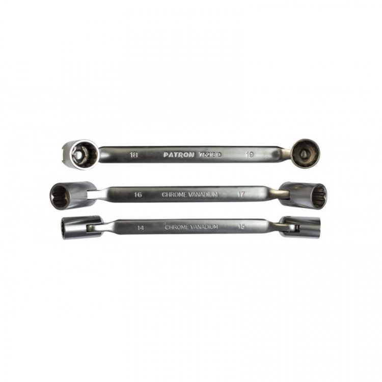 Ключ торцевой шарнирный 14x15 мм