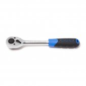 Трещотка реверсивная 1/2"L-260мм с резиновой ручкой (72зуб) Трещотка реверсивная 1/2"L-260мм с резиновой ручкой (72зуб)