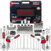 Набор инструментов 222 пр.1/4''3/8''1/2''(6-гр.)(4-32мм) Набор инструментов 222 пр.1/4''3/8''1/2''(6-гр.)(4-32мм)