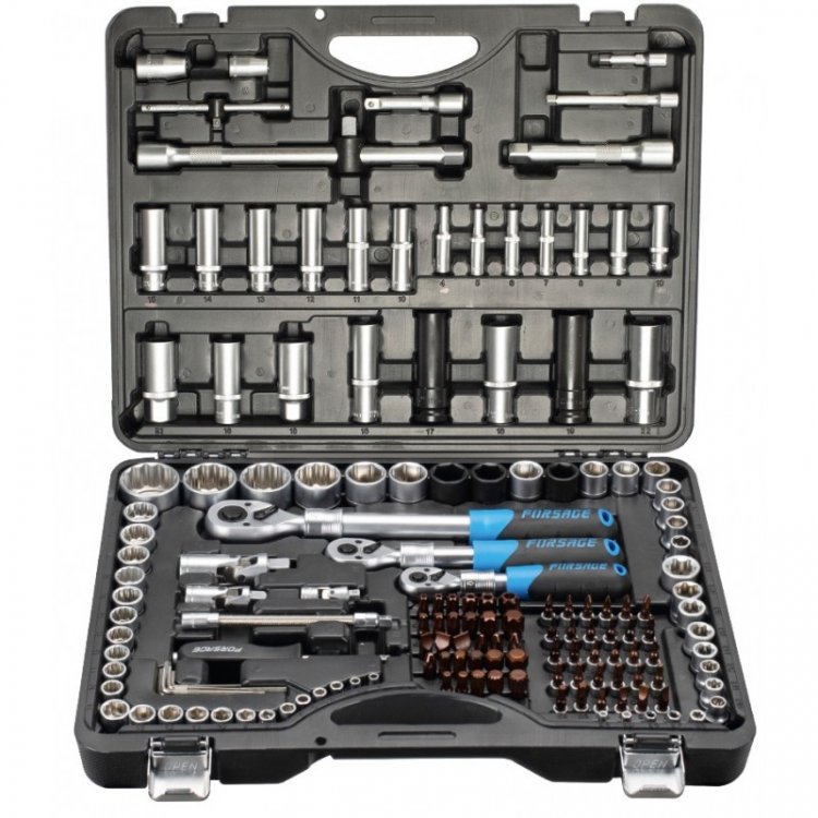 Набор инструментов 150+6пр.1/4" 3/8"1/2"(6-гр.)(4-36мм; 3/8":10-19мм 12гр.; 1/2":27,30,32,36-12гр.)+(биты 5/16":М6,8,10,12,14; гибкий удлинитель 1/4") Набор инструментов 150+6пр.1/4" 3/8"1/2"(6-гр.)(4-36мм; 3/8":10-19мм 12гр.; 1/2":27,30,32,36-12гр.)+(биты 5/16":М6,8,10,12,14; гибкий удлинитель 1/4")