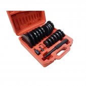 Набор оправок металлических для выпрессовки и запрессовки подшипников, втулок, сальников в комплекте с ручкой-держателем Набор оправок металлических для выпрессовки и запрессовки подшипников, втулок, сальников в комплекте с ручкой-держателем