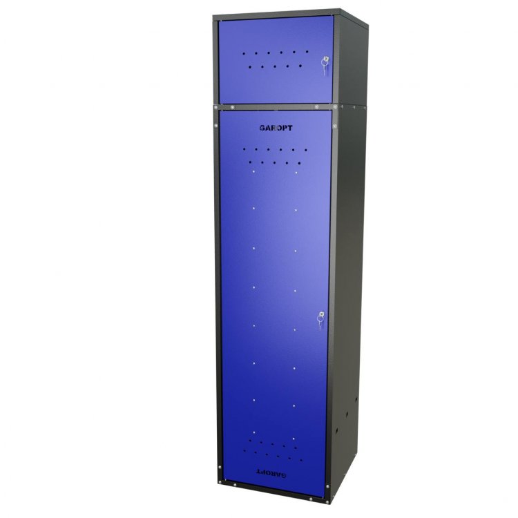 Шкаф для раздевалок GT205SHP.BLUE (500мм х 500мм х 1936мм) СИНИЙ . Секция для обуви, двойная секция для курток с перекладиной под вешалки, верхняя антресоль с отдельным замком для головных уборов и сумок (3) Шкаф для раздевалок GT205SHP.BLUE (500мм х 500мм х 1936мм) СИНИЙ . Секция для обуви, двойная секция для курток с перекладиной под вешалки, верхняя антресоль с отдельным замком для головных уборов и сумок (3)