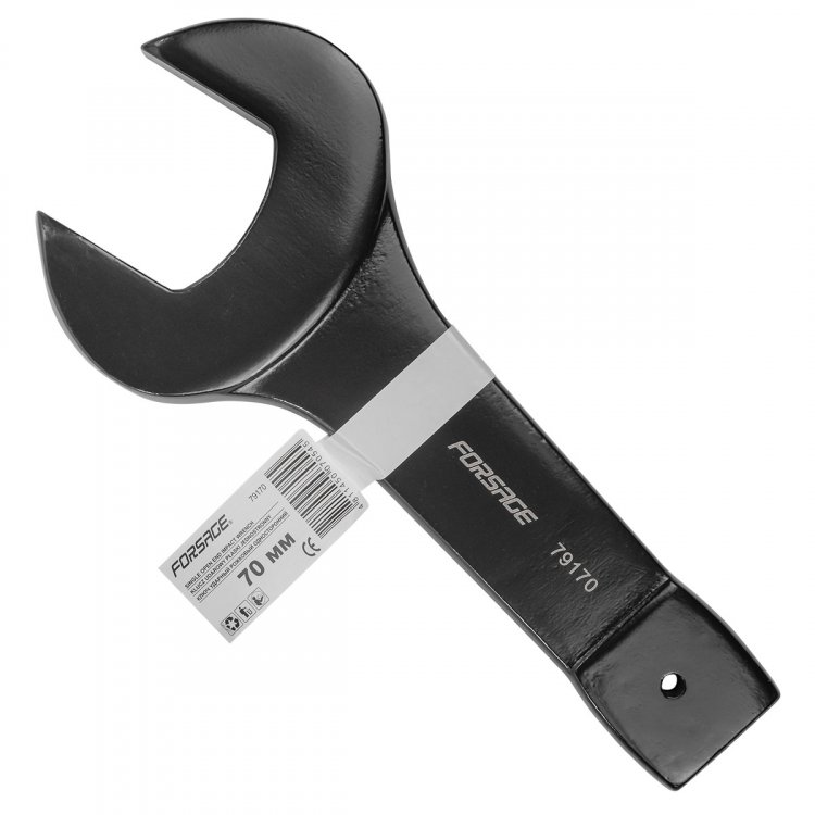 Ключ рожковый ударный односторонний 70мм (L-365мм) Ключ рожковый ударный односторонний 70мм (L-365мм)