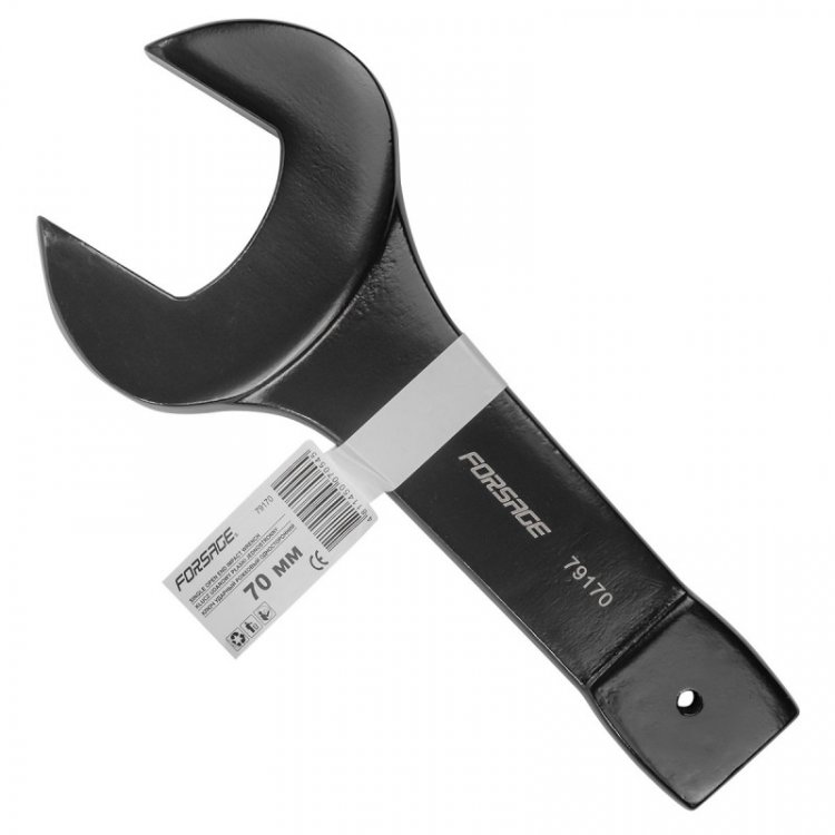 Ключ рожковый ударный односторонний 70мм (L-365мм) Ключ рожковый ударный односторонний 70мм (L-365мм)