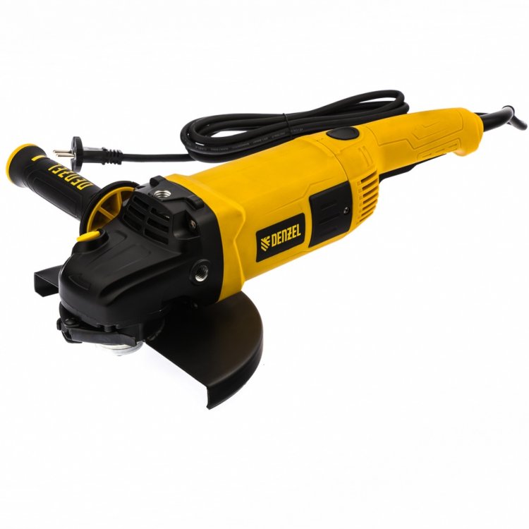 Машина шлифовальная угловая AG230-2400, 2400 Вт, 230 мм, 6000 об/мин// Denzel
