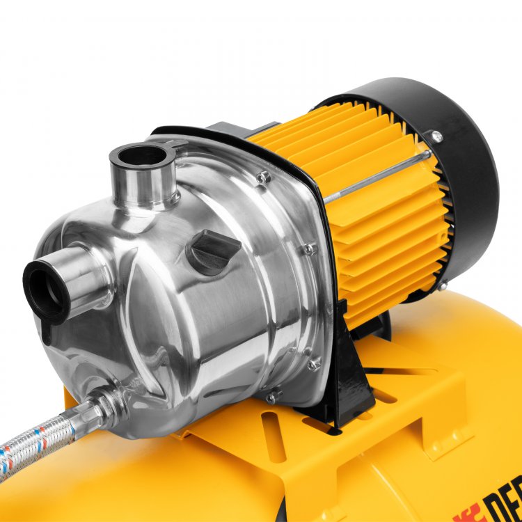 Насосная станция PSL1100X, 1100 Вт, 3600 л/ч, ресивер 50 л, напор 45 м, нержавейка// Denzel Насосная станция PSL1100X, 1100 Вт, 3600 л/ч, ресивер 50 л, напор 45 м, нержавейка// Denzel