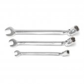 Ключ комбинированный шарнирный торцовый+рожковый 13мм