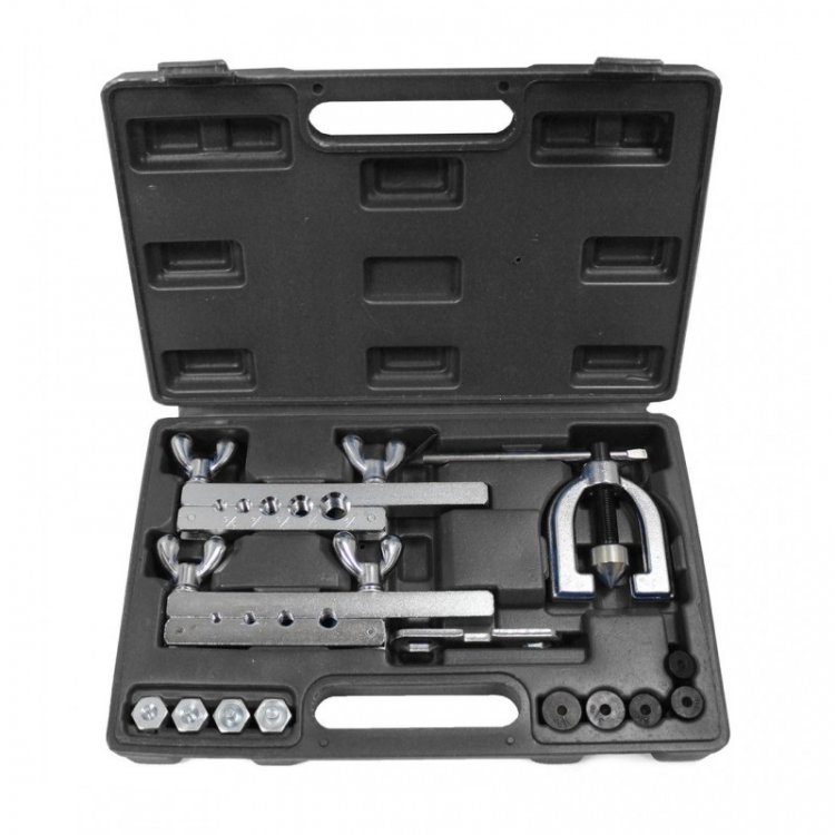 Набор для развальцовки трубок универсальный (метр.+дюйм)(3/16,1/4,5/16,3/8,1/2,4,7,6,8,10)