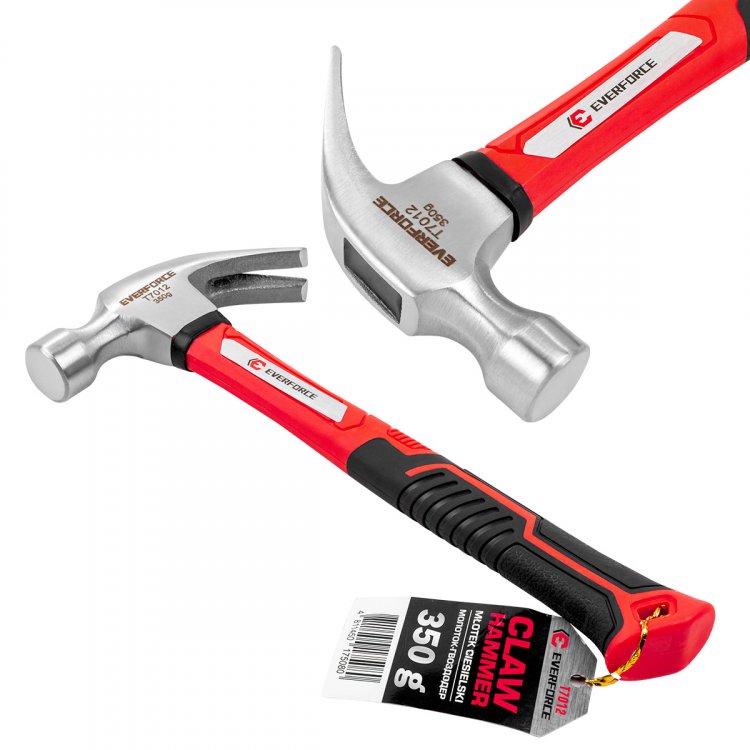 Молоток-гвоздодер 350гр.