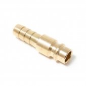 Штуцер для быстроразъема "елочка" 10 мм (железо, тип USA) Штуцер для быстроразъема "елочка" 10 мм (железо, тип USA)