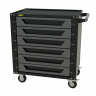 Gt6.grey Тележка инструментальная Garopt 6 ящиков СЕРАЯ, Серия "Low-cost"