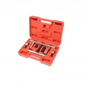 Съемник шкивов двухзахватный сборный 7пр.(Ø захвата: 0-195мм), в кейсе