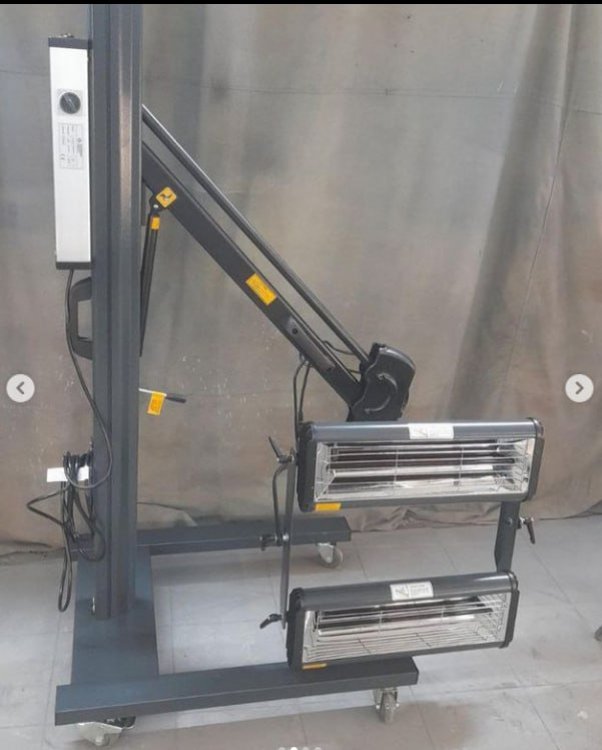 Инфракрасная коротковолновая сушильная установка для кузовного ремонта, модель FY-2AT, арт. № HZ 19.4.102 / КИТАЙ HOREX