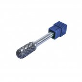 Шарошка цилиндрическая скругленная по металлу(Ø 12мм,Ø хвостовика 6мм),в пластиковом футляре Шарошка цилиндрическая скругленная по металлу(Ø 12мм,Ø хвостовика 6мм),в пластиковом футляре