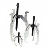 Съемник двух-трехзахватный переставной 4" (Ø захвата 20-100мм, глубина захвата 102мм, длина лап 133мм, ширина лап 14мм, лапы S-образные) Съемник двух-трехзахватный переставной 4" (Ø захвата 20-100мм, глубина захвата 102мм, длина лап 133мм, ширина лап 14мм, лапы S-образные)