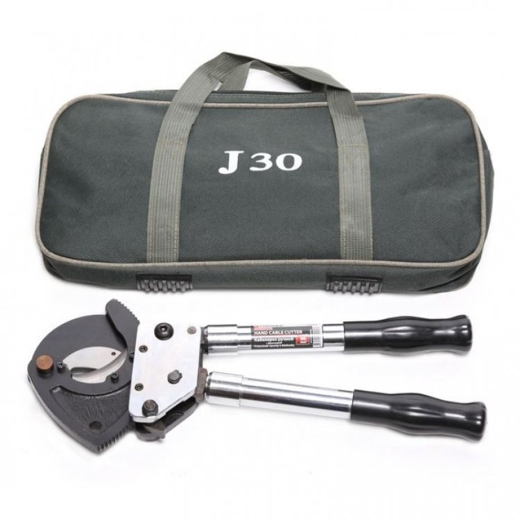 Кабелерез ручнойс телескопическими ручками(сталь/трос 100мм2; медь/аллюминий 620мм2 )в сумке