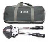 Кабелерез ручнойс телескопическими ручками(сталь/трос 100мм2; медь/аллюминий 620мм2 )в сумке