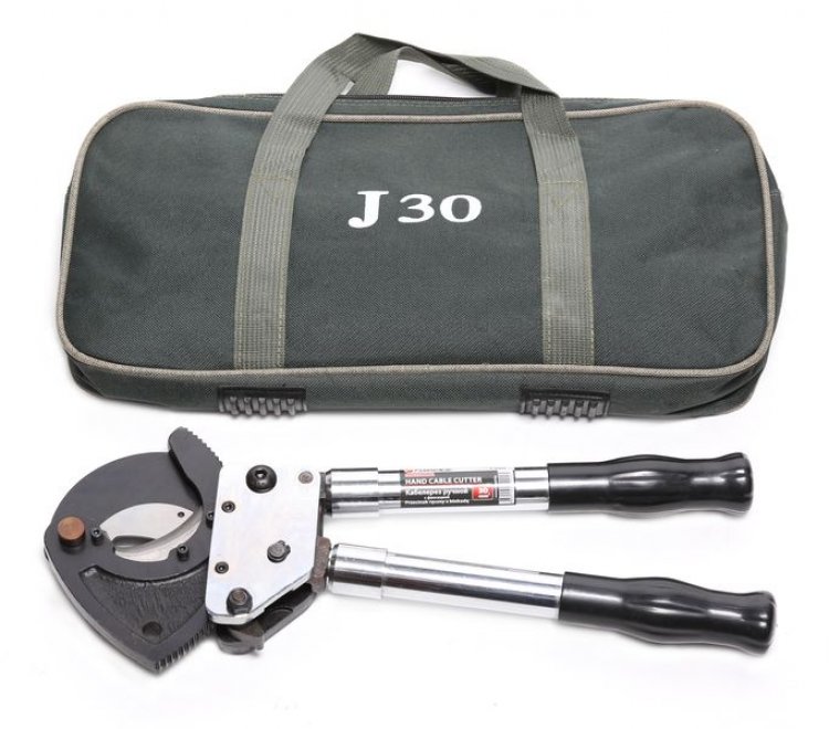 Кабелерез ручнойс телескопическими ручками(сталь/трос 100мм2; медь/аллюминий 620мм2 )в сумке